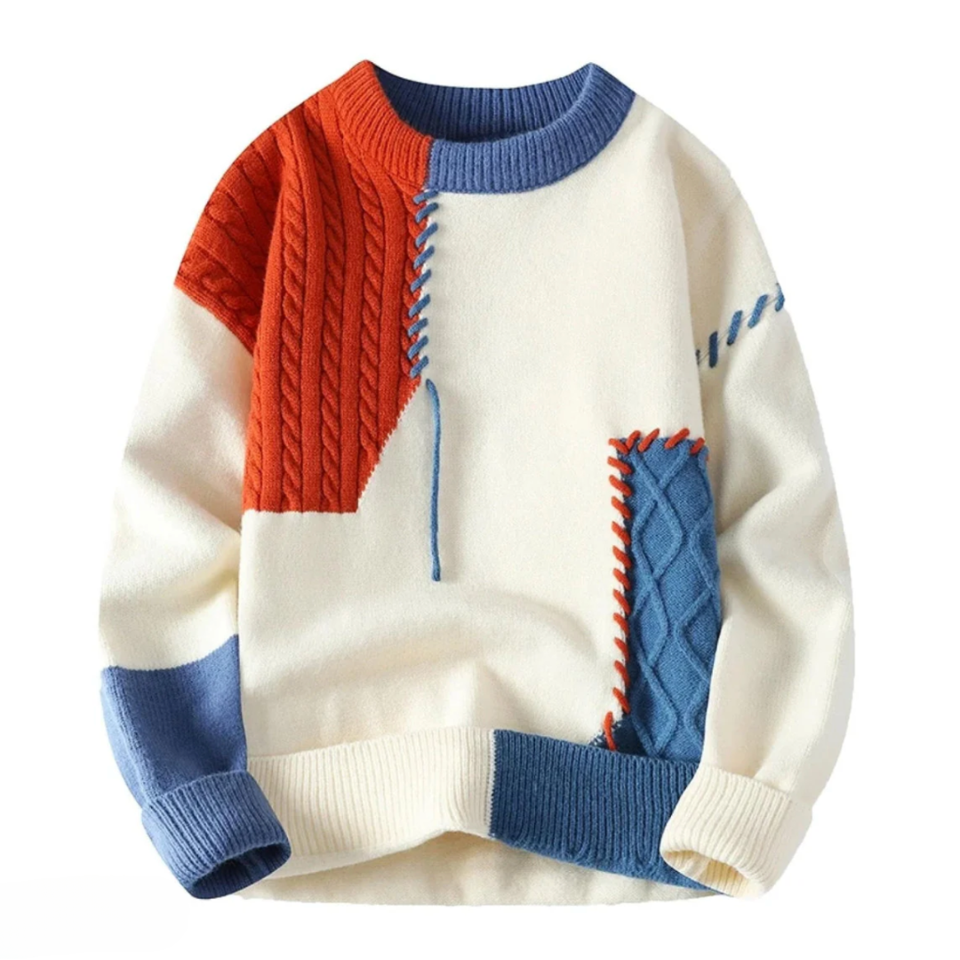 Fridolin - Farb Block Pullover